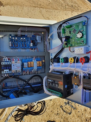 Парогенератор НовоПар на отработанном масле 50 кг пара в час