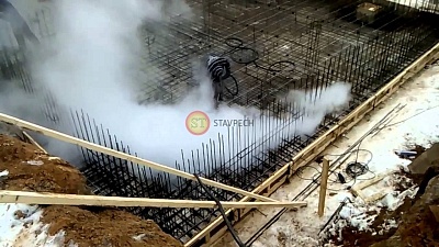 Парогенератор НовоПар на отработанном масле 70 кг пара в час